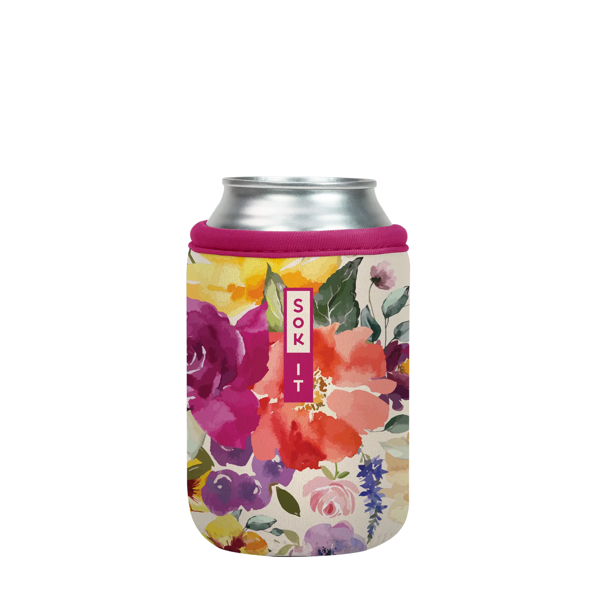 Sok-It CanSok - Blooming Bright 12oz-Can 13.99 CanSok-Evergreen