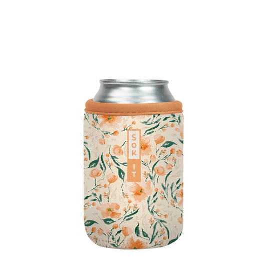 Sok-It CanSok - Blush Blossoms 12oz-Can 12.99 CanSok-SS Floral
