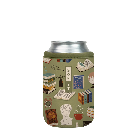 Sok-It CanSok - Book Club 12oz Can 13.99 CanSok-Evergreen