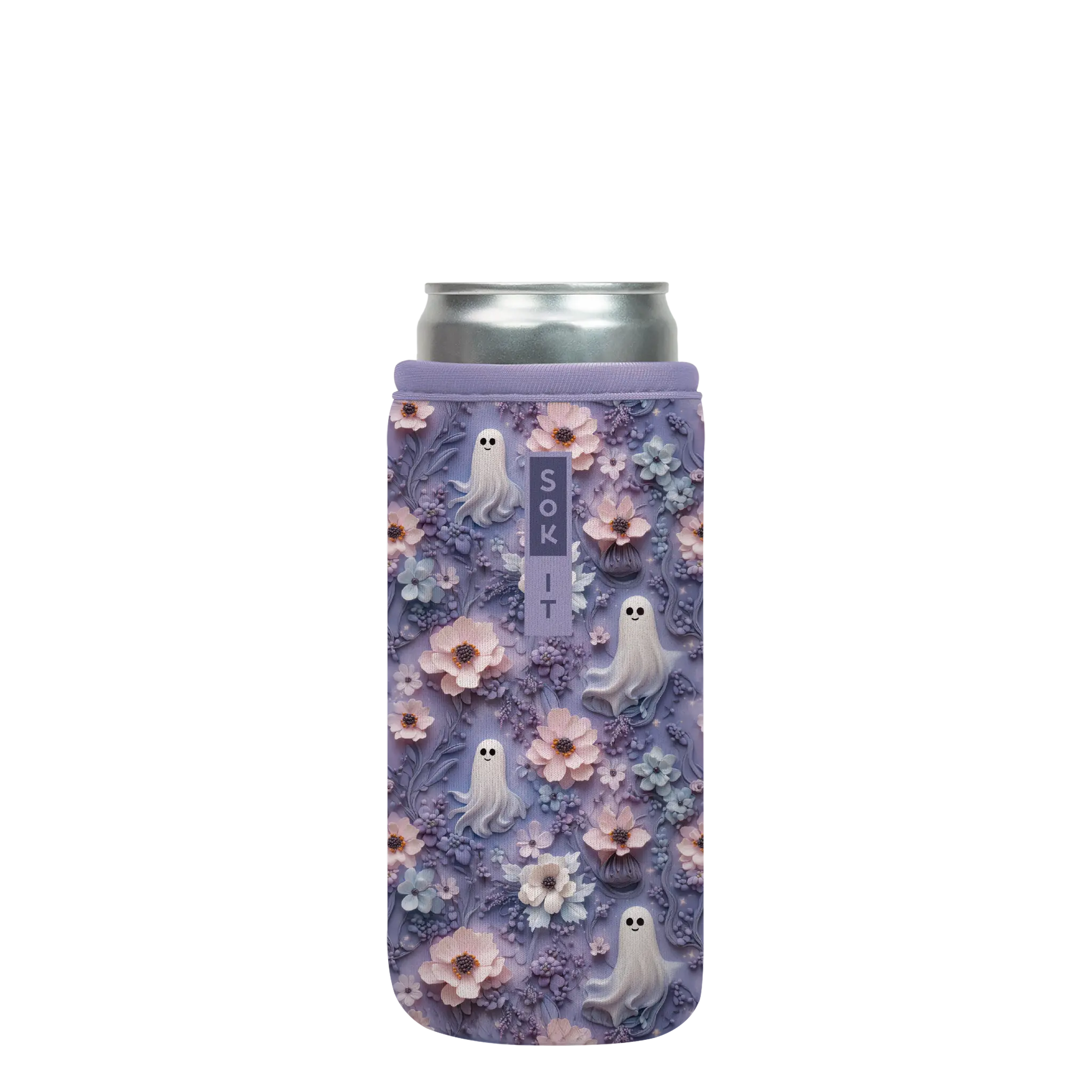 Sok-It CanSok - Ghostly Garden 12oz Slim Can 13.99 CanSok-Halloween Holiday