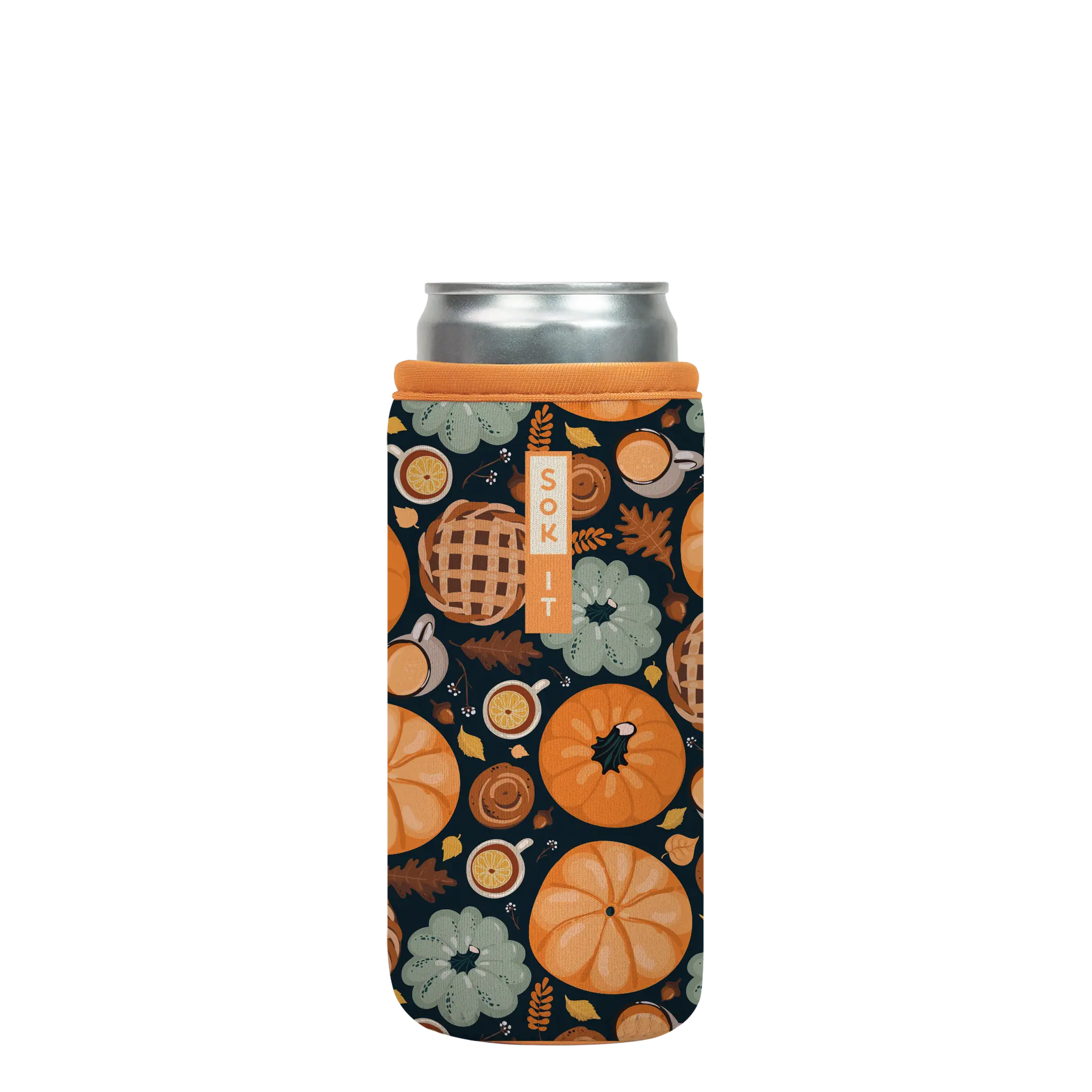 Sok-It CanSok - Give Thanks 12oz Slim Can 13.99 CanSok-Fall Holiday