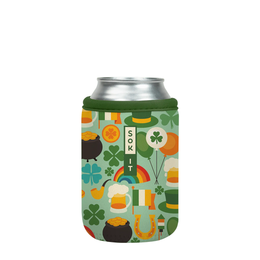 Sok-It CanSok - Irish Charm 12oz-Can 6.49 CanSok-Spring Holiday