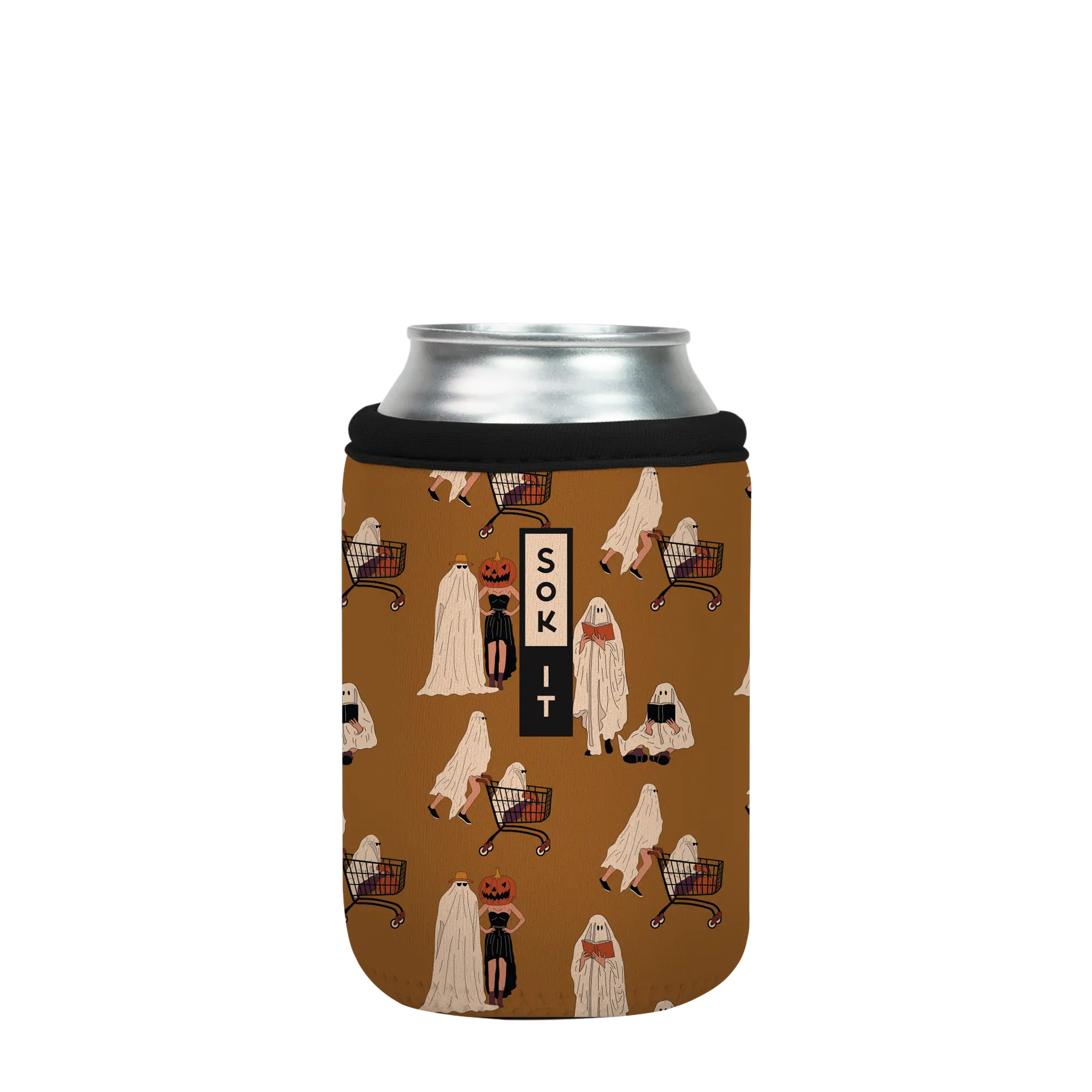 Sok-It CanSok - Material Ghoul 12oz Can 13.99 CanSok-Fall Holiday