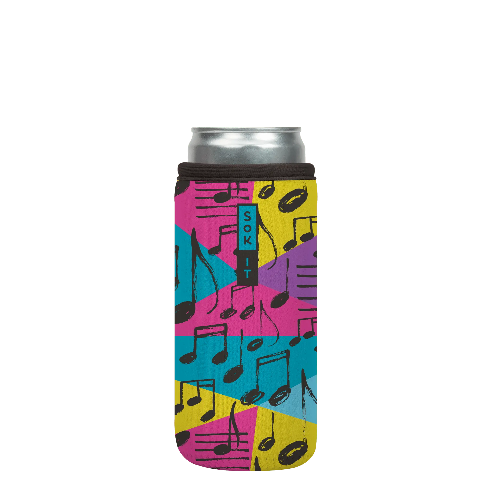 Sok-It CanSok - Music to My Ears 12oz-Slim-Can 7.13 CanSok-Novelty