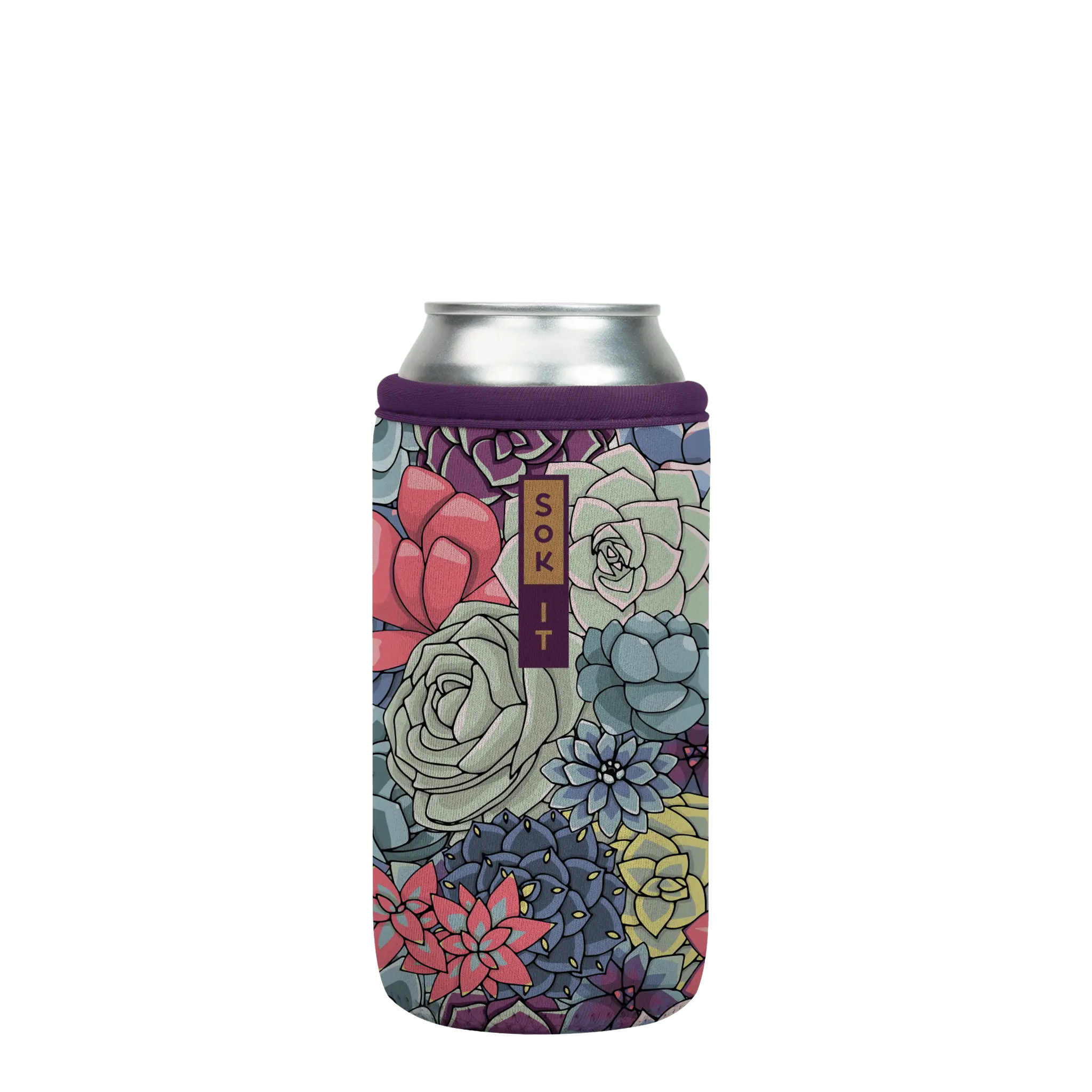Sok-It CanSok - Succulents 16oz-Can 13.99 CanSok-SS Floral