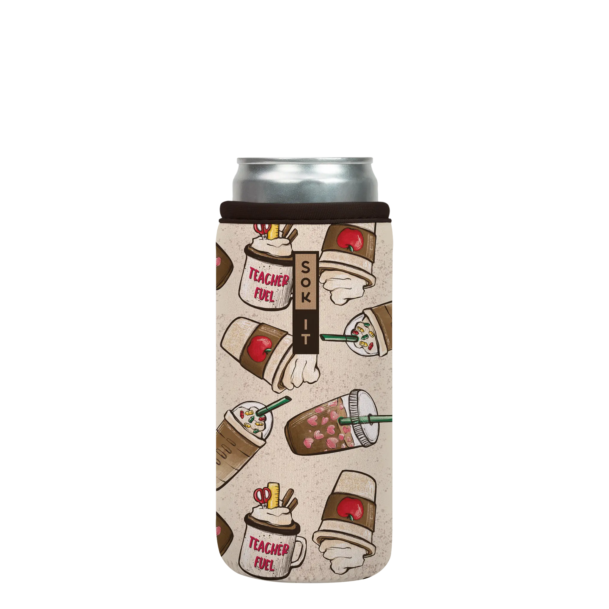 Sok-It CanSok - Teacher's Favorite 12oz Slim Can 13.99 CanSok-Evergreen