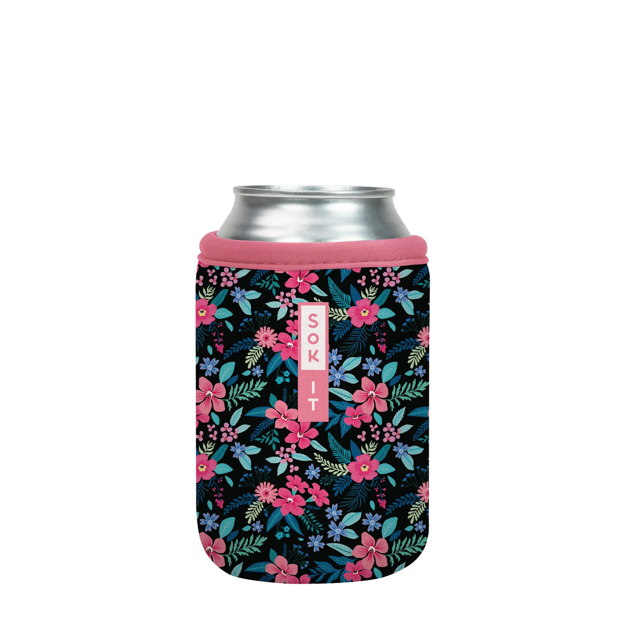 Sok-It CanSok - Tropical Blooms 12oz-Can 12.99 CanSok-Spring Holiday