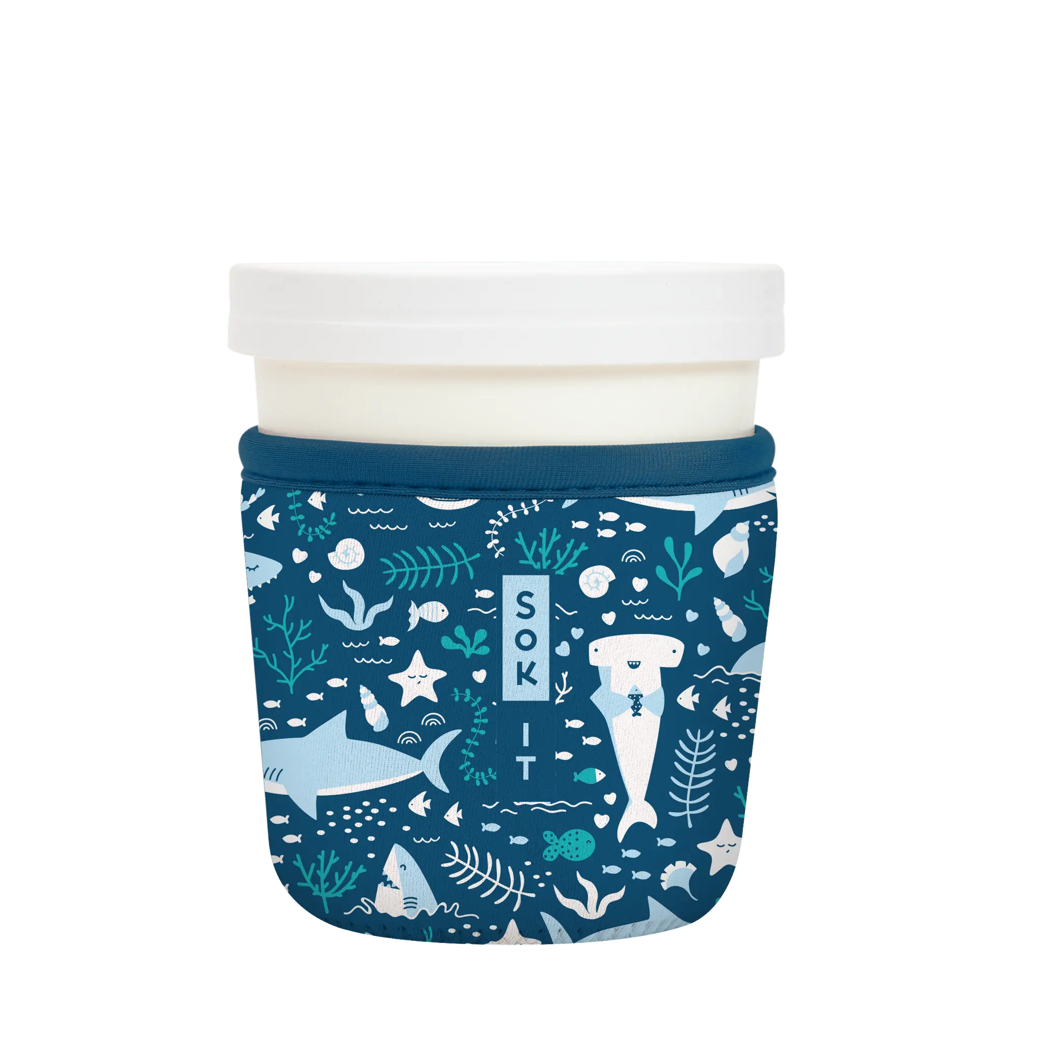 Sok-It IceCreamSok - Happy Sharks IceCreamSok-Sealife