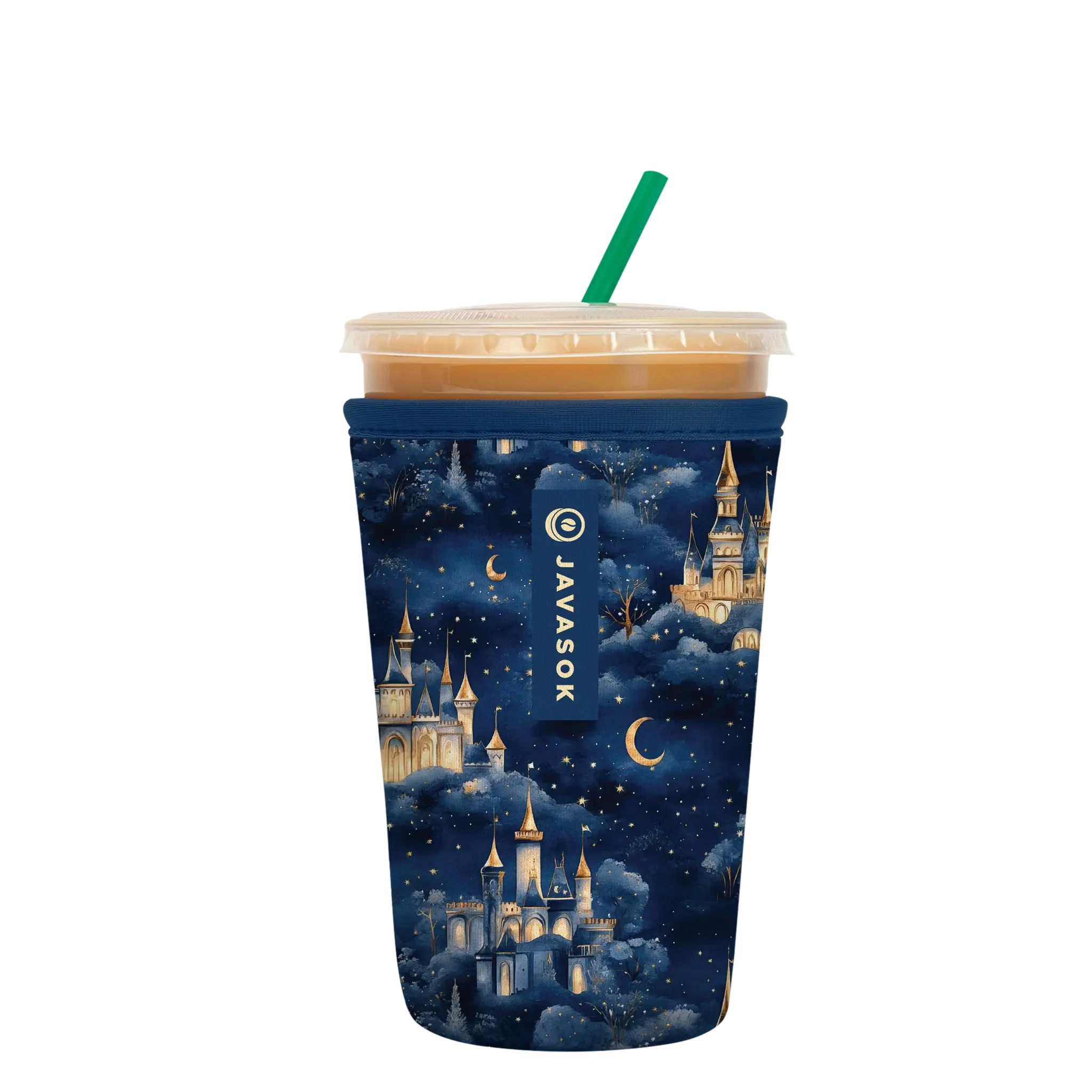 Sok-It JavaSok - Castle in the Sky Medium 22-28oz 16.99 JavaSok-Halloween Holiday