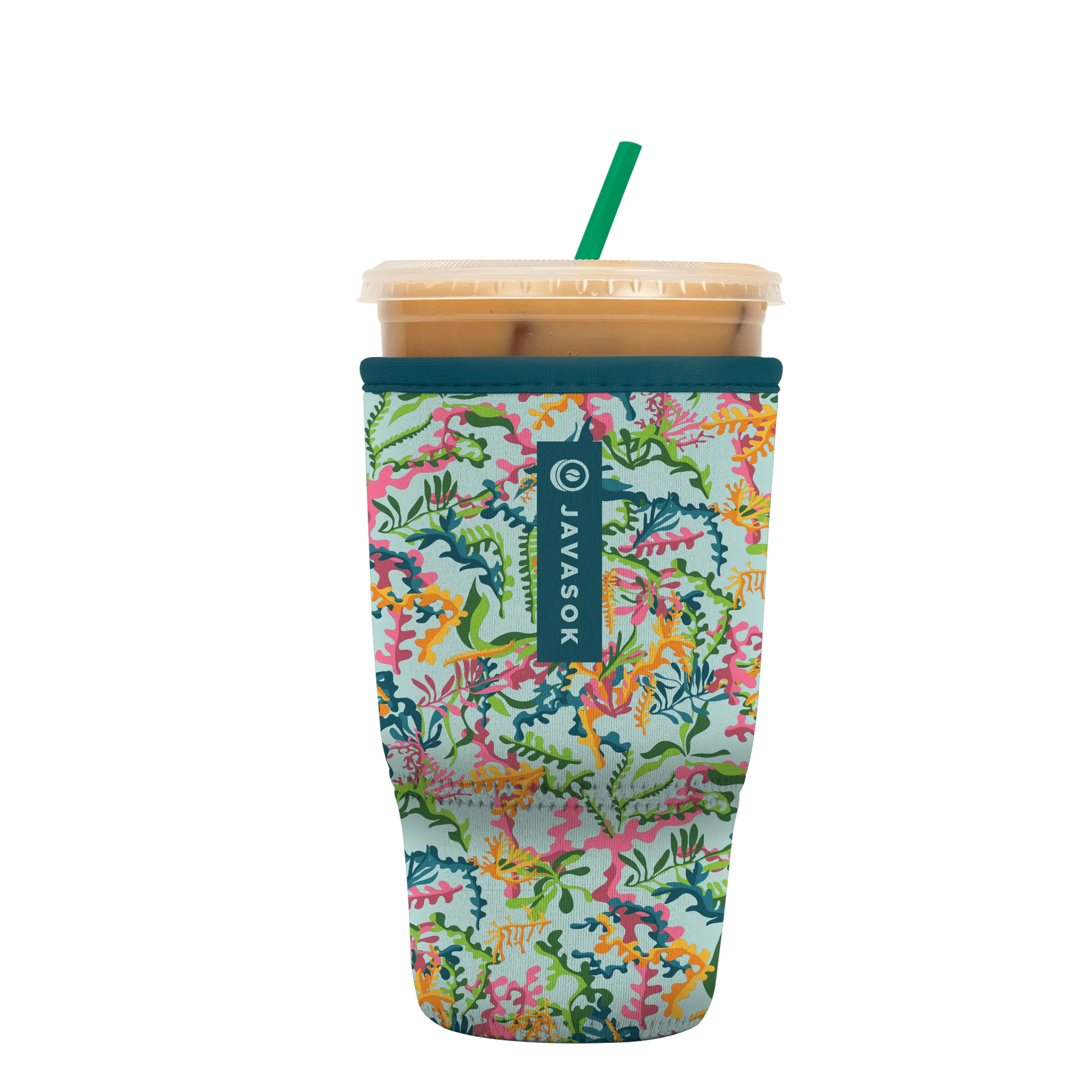 Sok-It JavaSok - Colorful Corals Large-30-32oz 11.68 JavaSok-Sealife