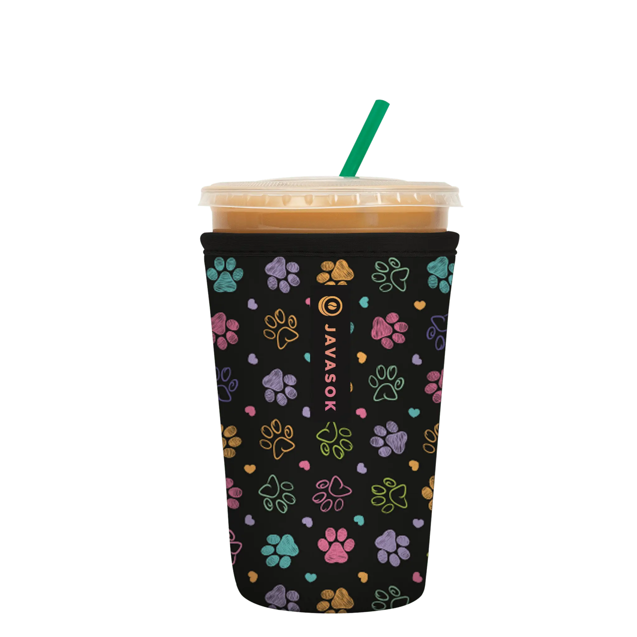 Sok-It JavaSok - Furry Footprints Medium-22-28oz 15.99 JavaSok-Animals