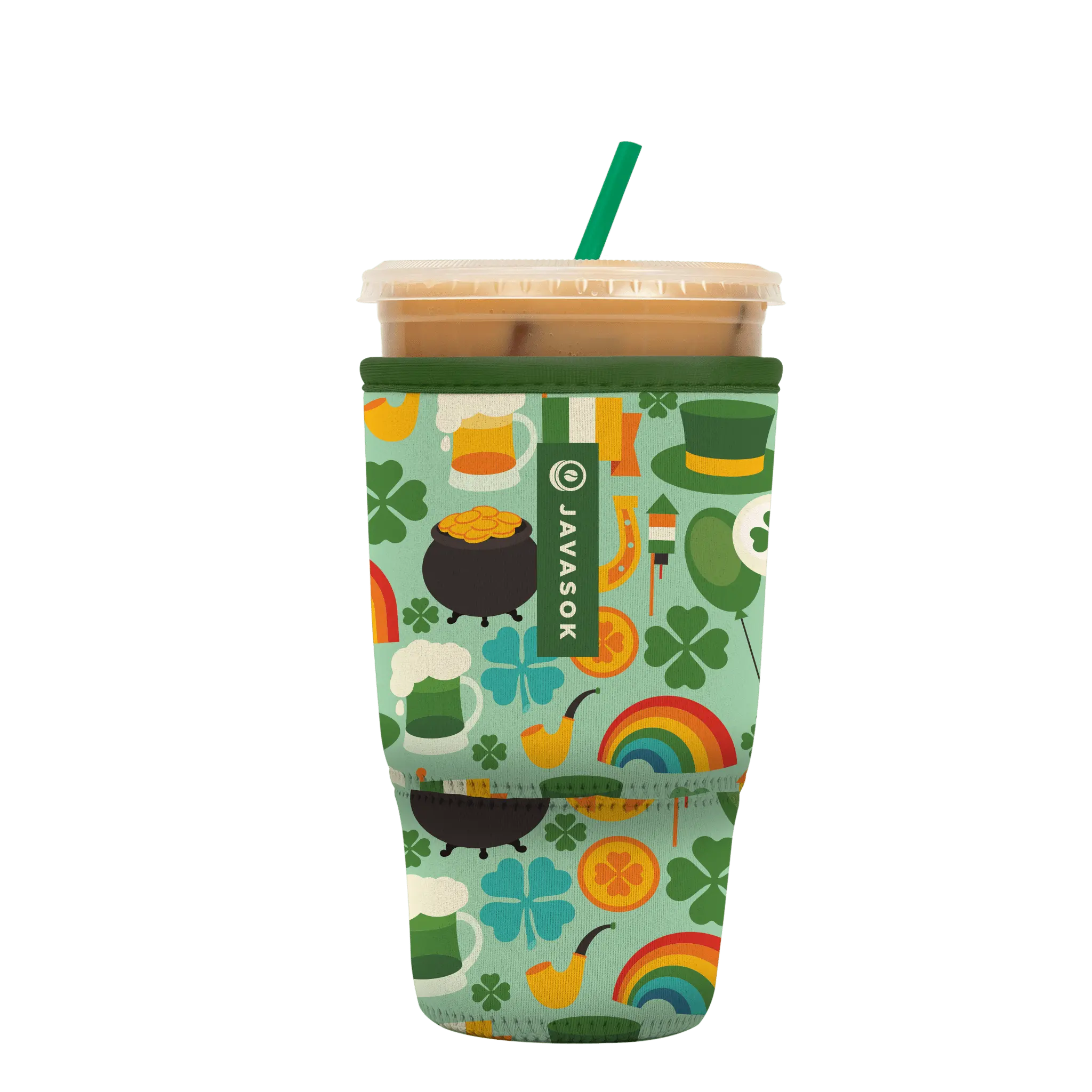 Sok-It JavaSok - Irish Charm Large-30-32oz 8.99 JavaSok-Spring Holiday