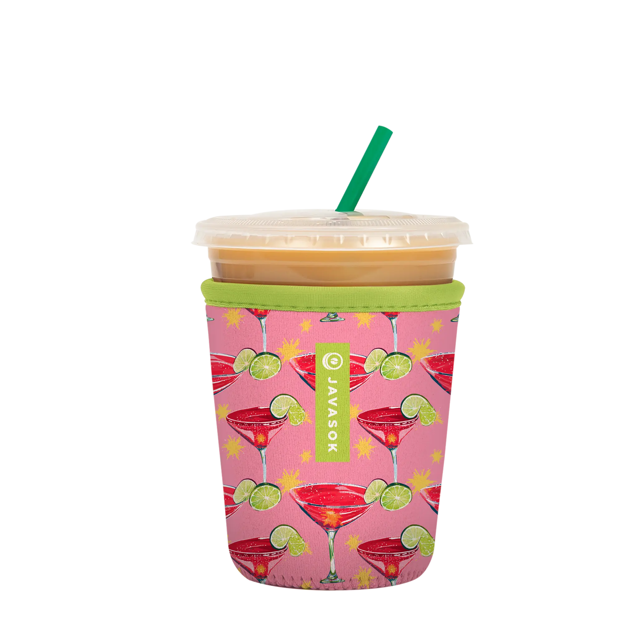 Sok-It JavaSok - Lime After Lime Small 16-20oz 14.99 JavaSok-Evergreen