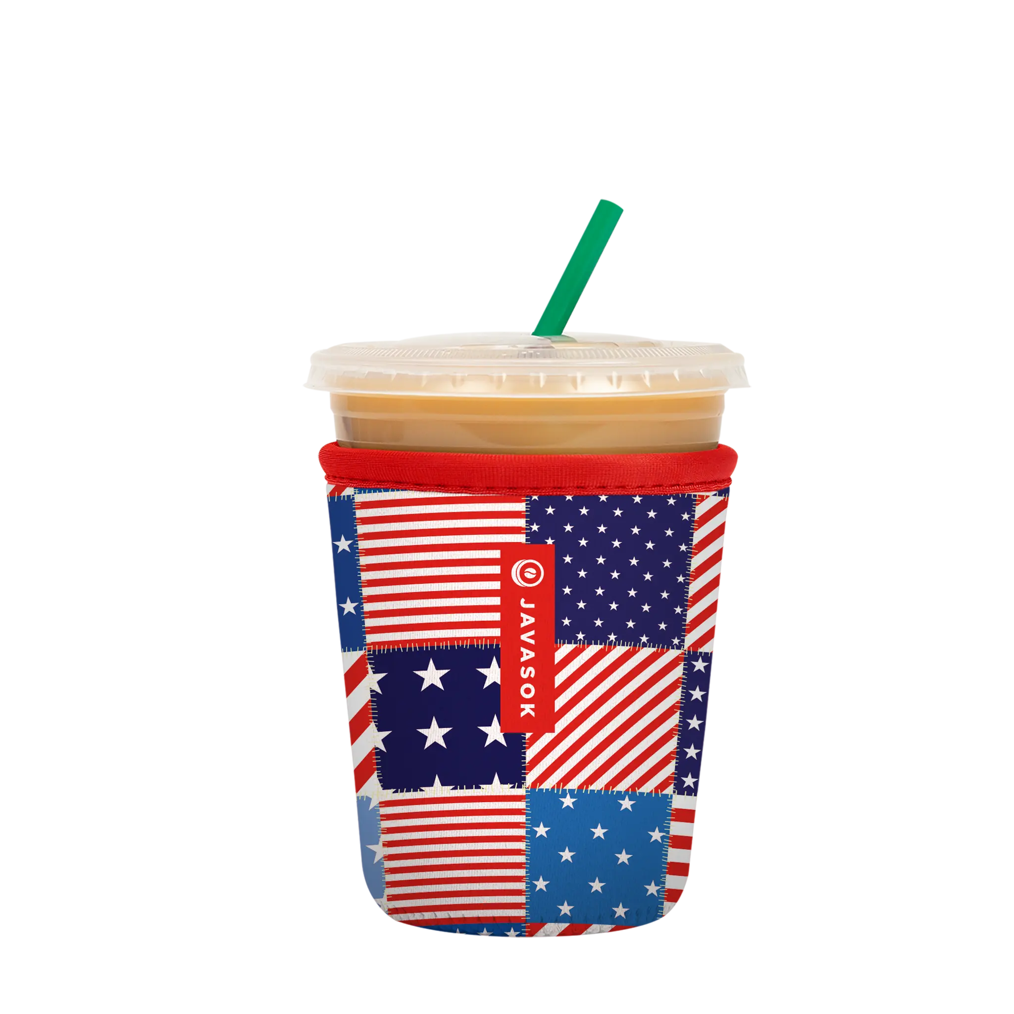 Sok-It JavaSok - Patriotic Patchwork Small-16-20oz 14.99 JavaSok-Summer Holiday