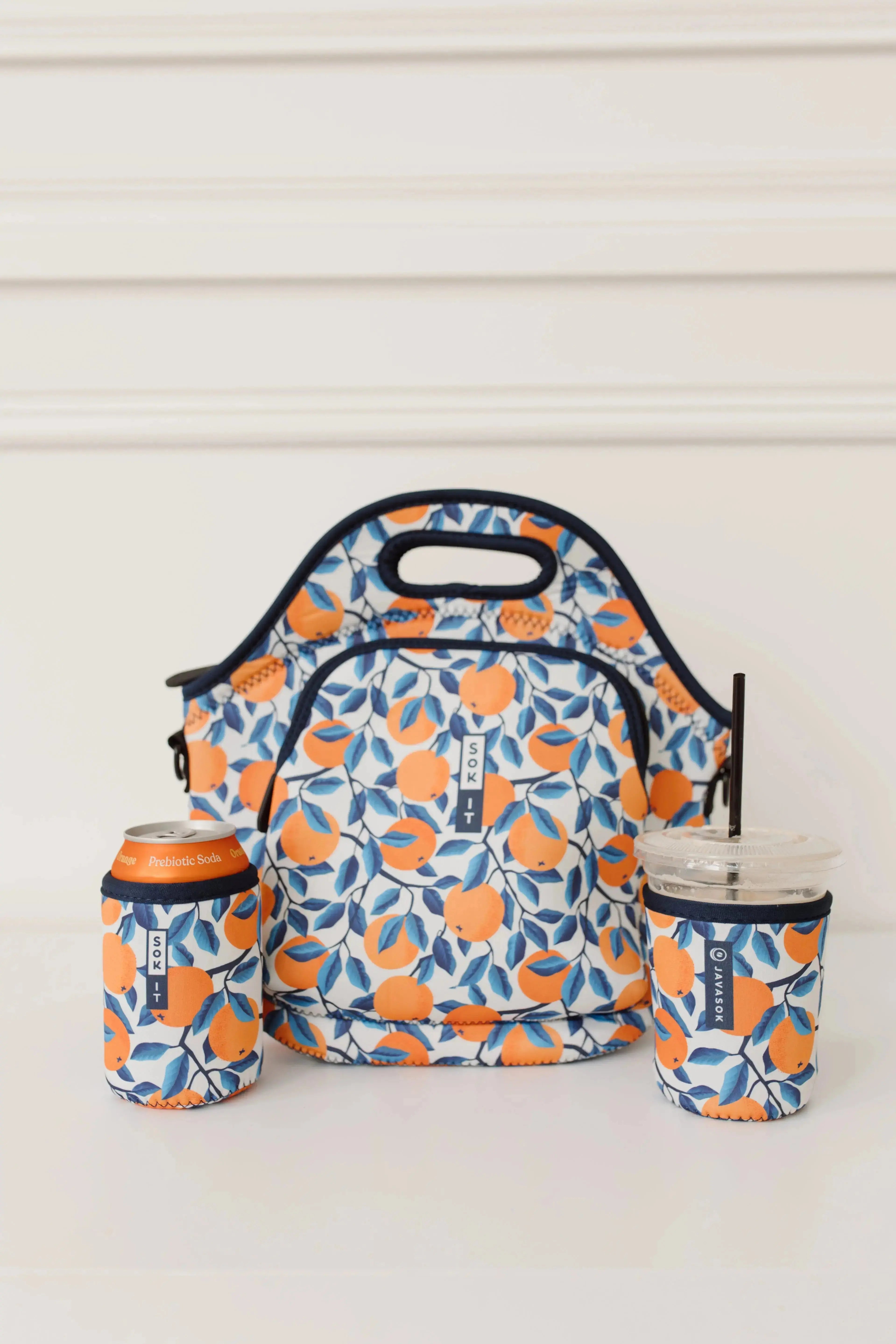 Sok-It LunchTote XL - Peel the Love LunchTote-Evergreen