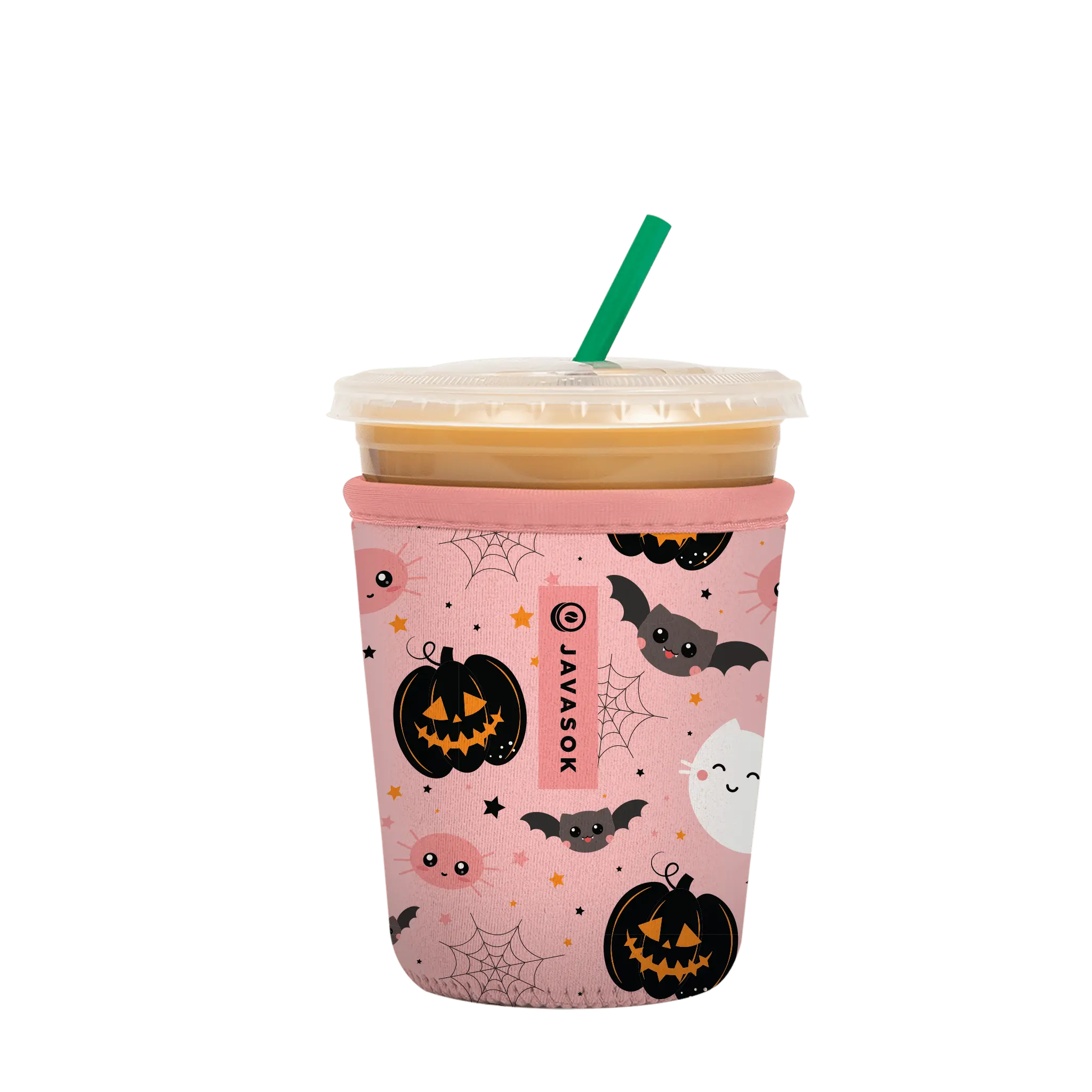 Sok-It JavaSok - Spooky in Pink Small-16-20oz 13.99 JavaSok-Fall Holiday
