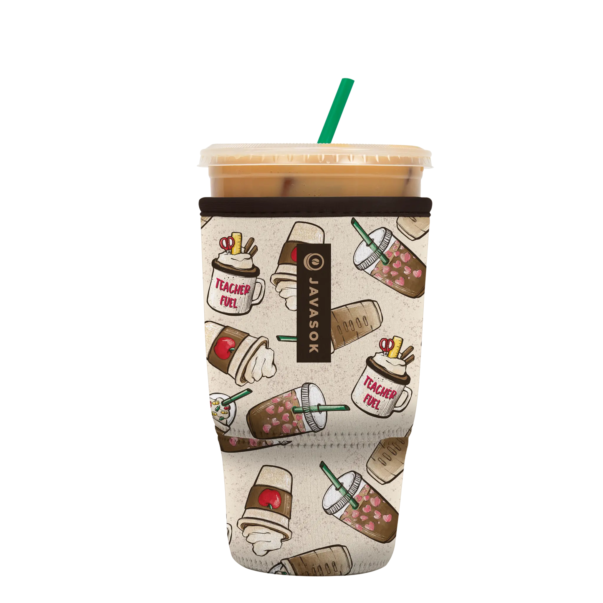 Sok-It JavaSok - Teacher's Favorite Large 30-32oz 18.99 JavaSok-Evergreen