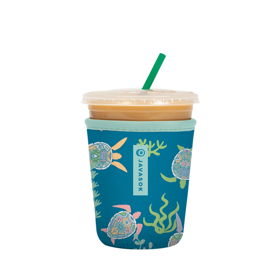 Sok-It JavaSok - Turtley Awesome Small-16-20oz 13.99 JavaSok-Animal Prints