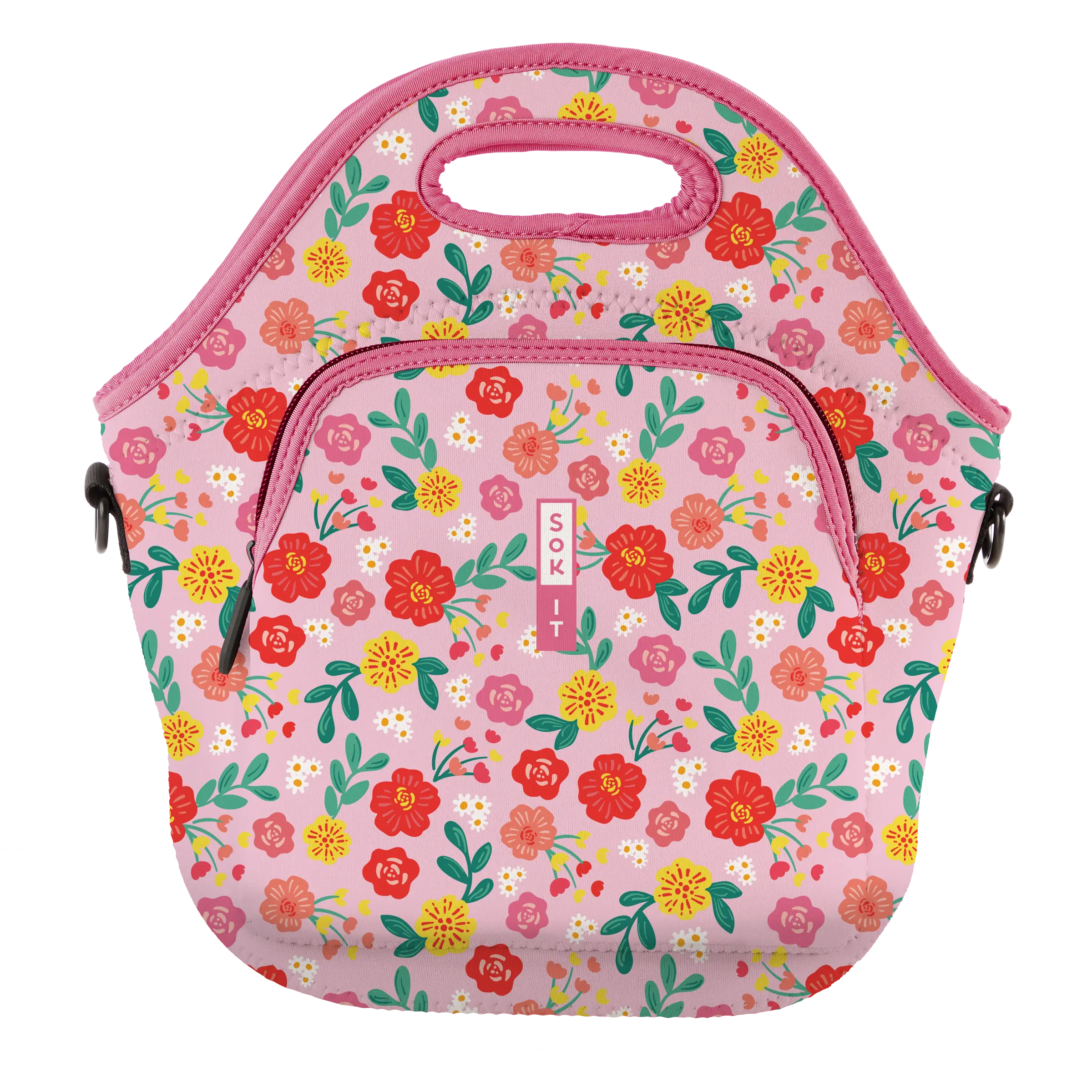 Sok-It LunchTote XL - Bloom Your Way LunchTote-Evergreen