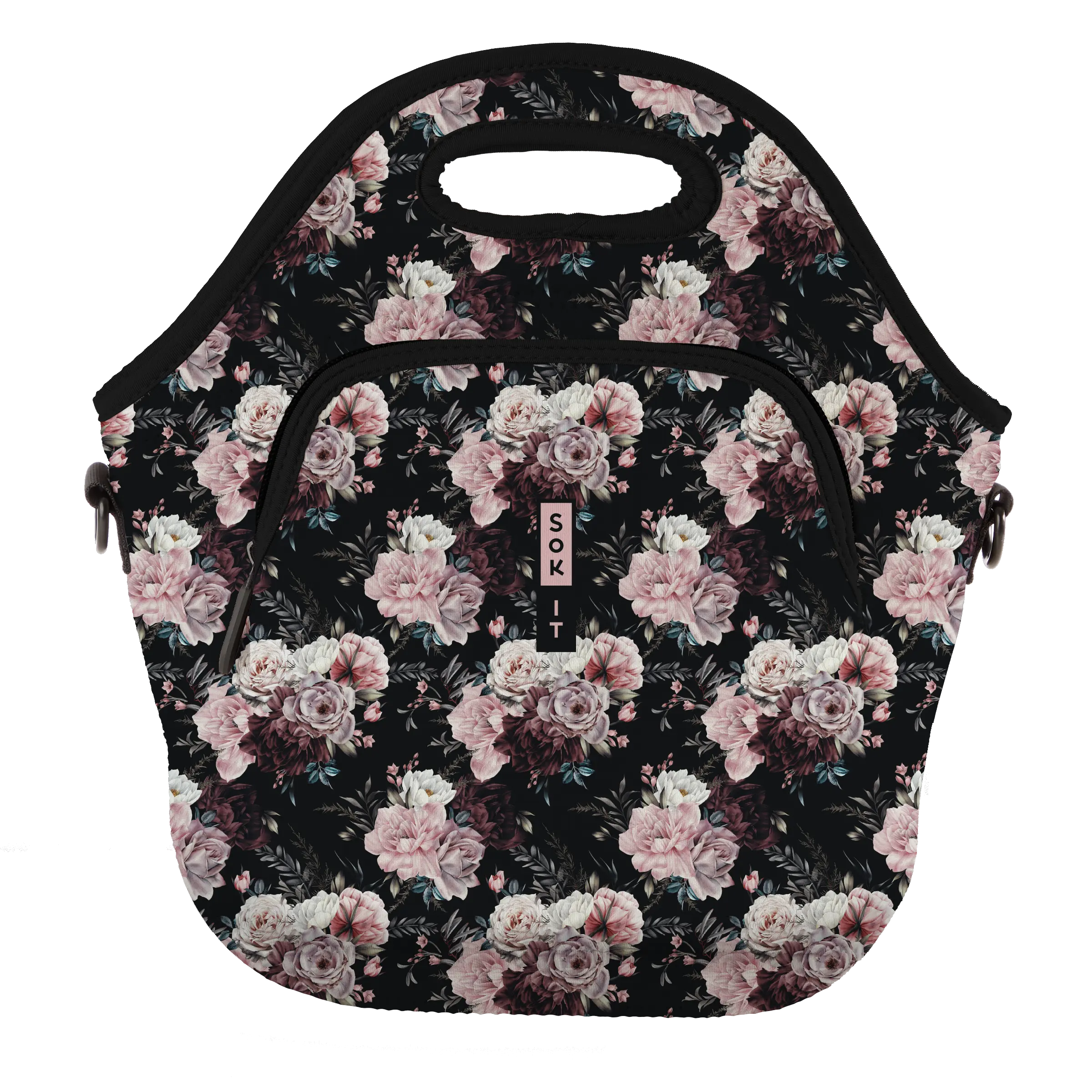 Sok-It LunchTote XL - Bloom at Night LunchTote-Evergreen