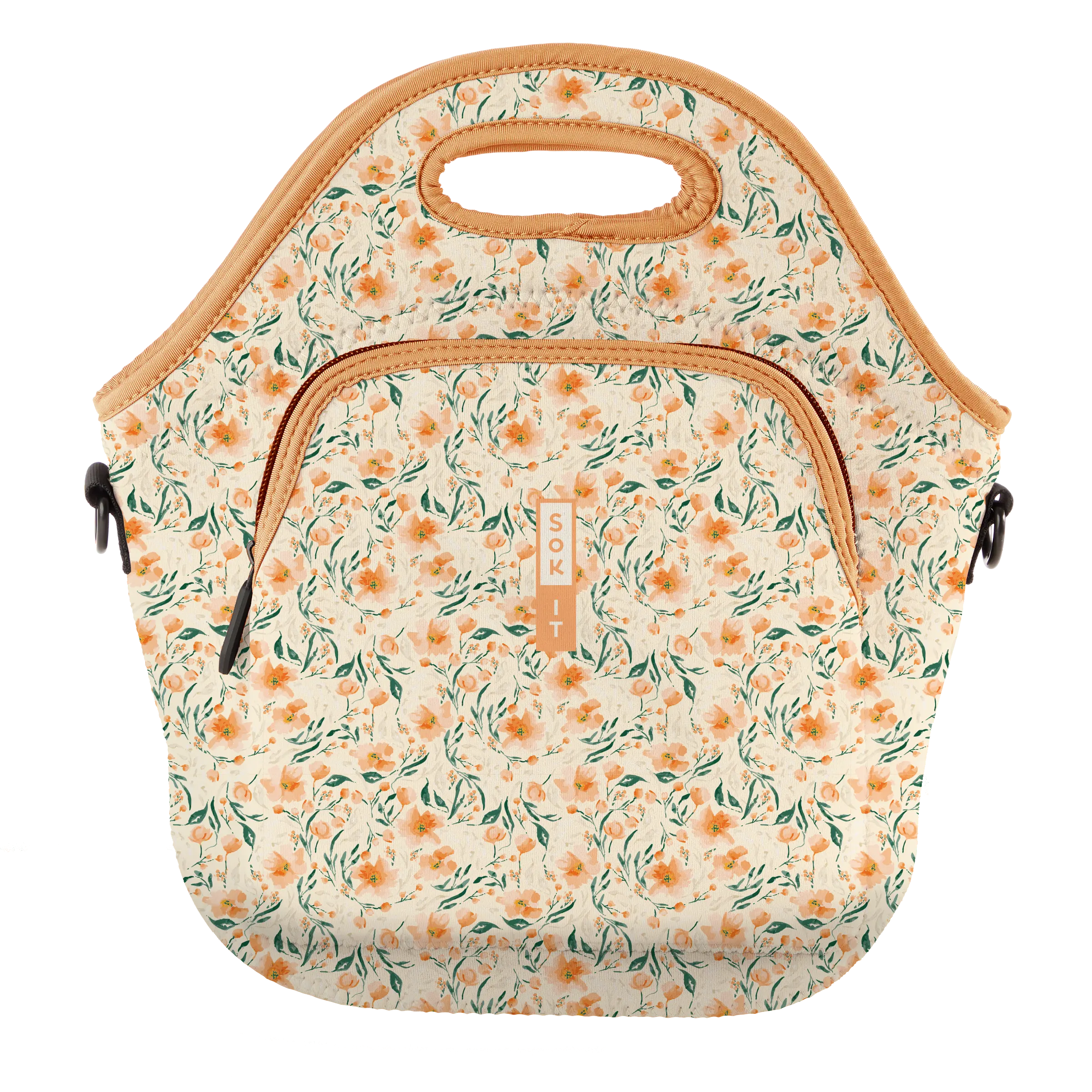 Sok-It LunchTote XL - Blush Blossoms LunchTote-Evergreen