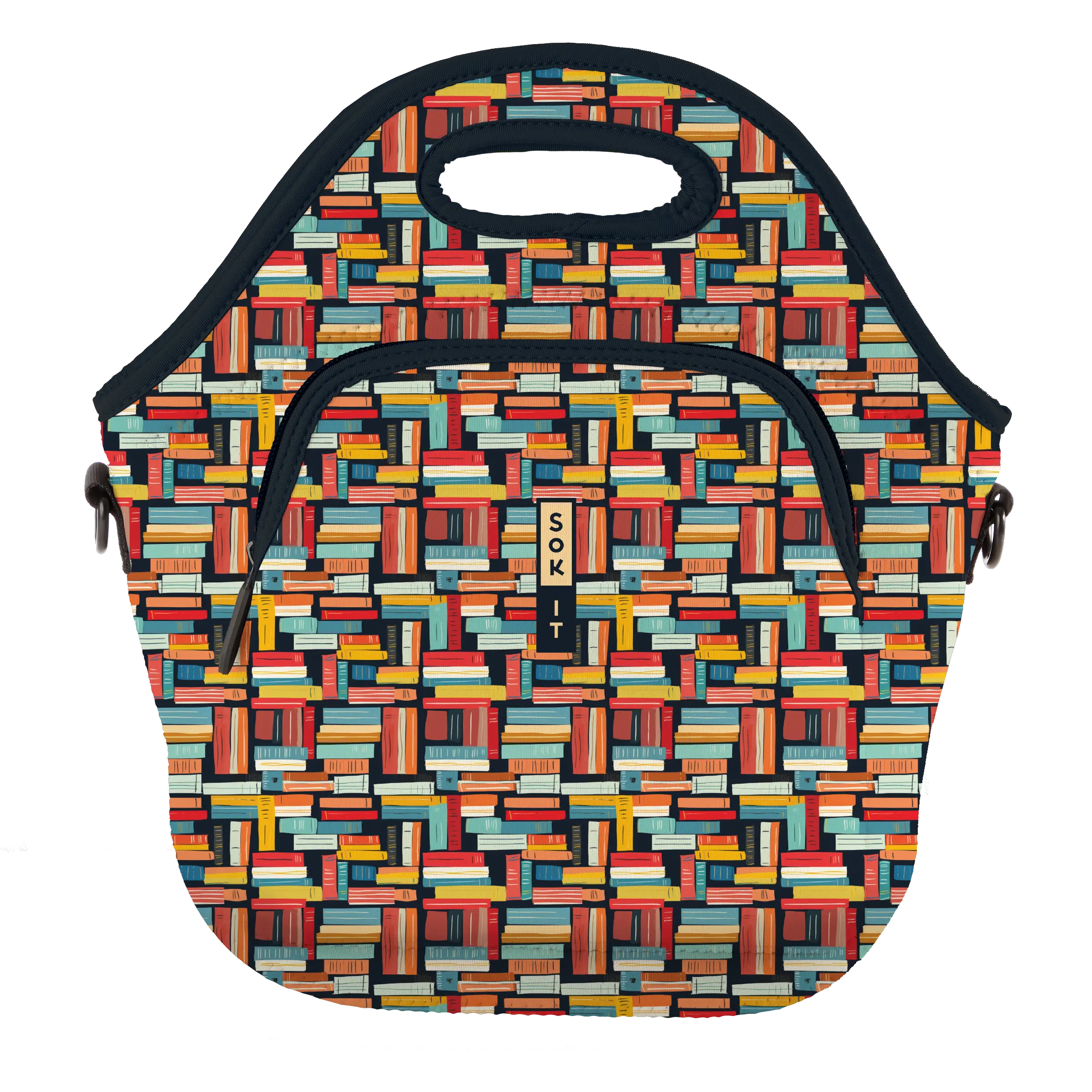 Sok-It LunchTote XL - Well Read LunchTote-Fall Holiday