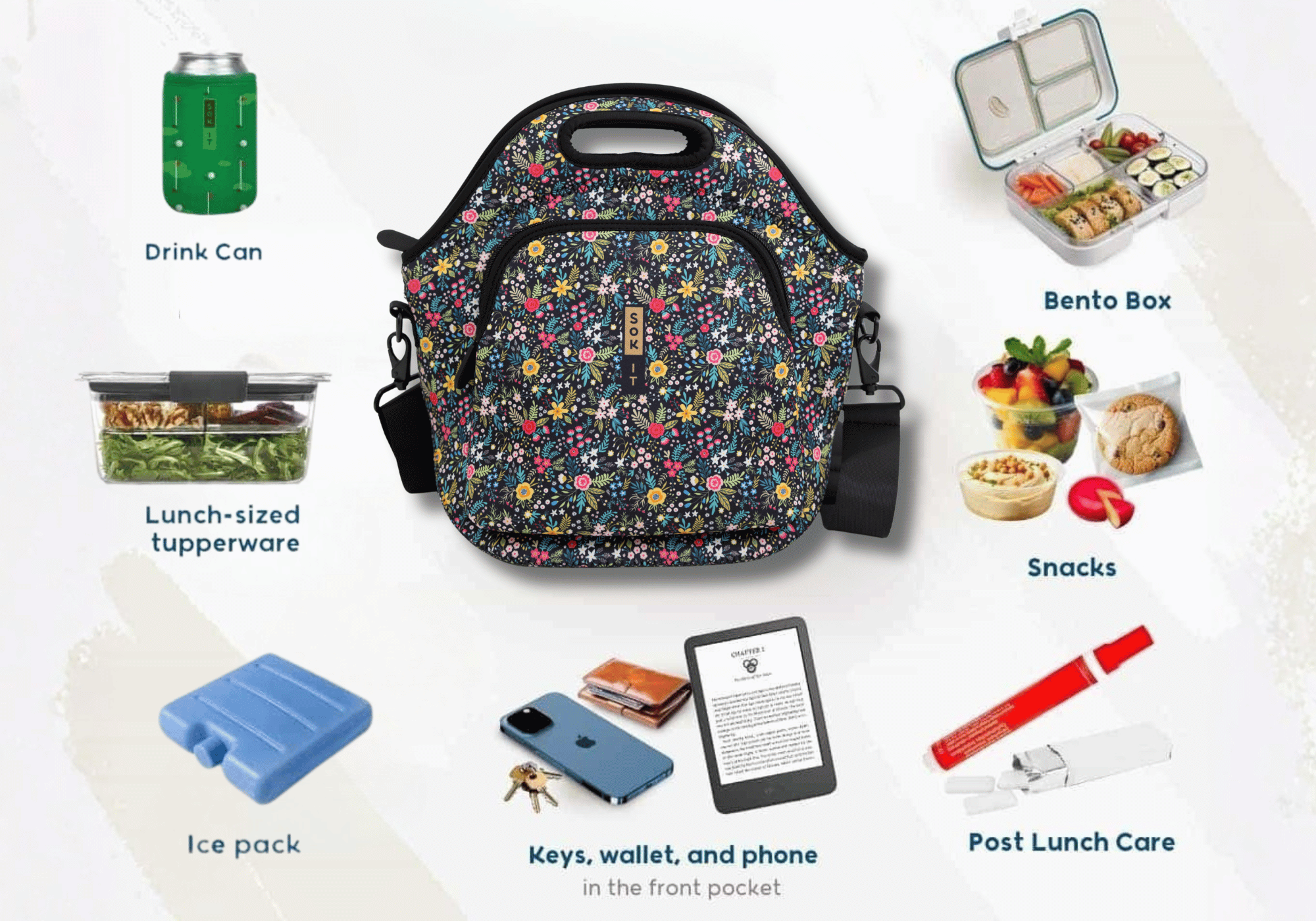 LunchTote XL - Wildflower Rodeo