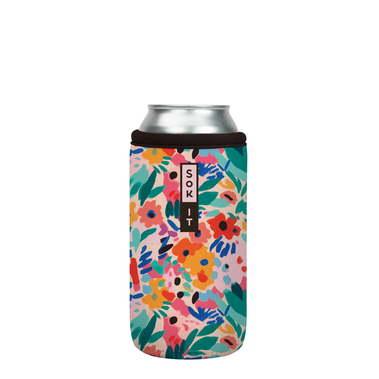 Sok-It CanSok - Abstract Floral 16oz-Can 13.99 CanSok-SS Floral
