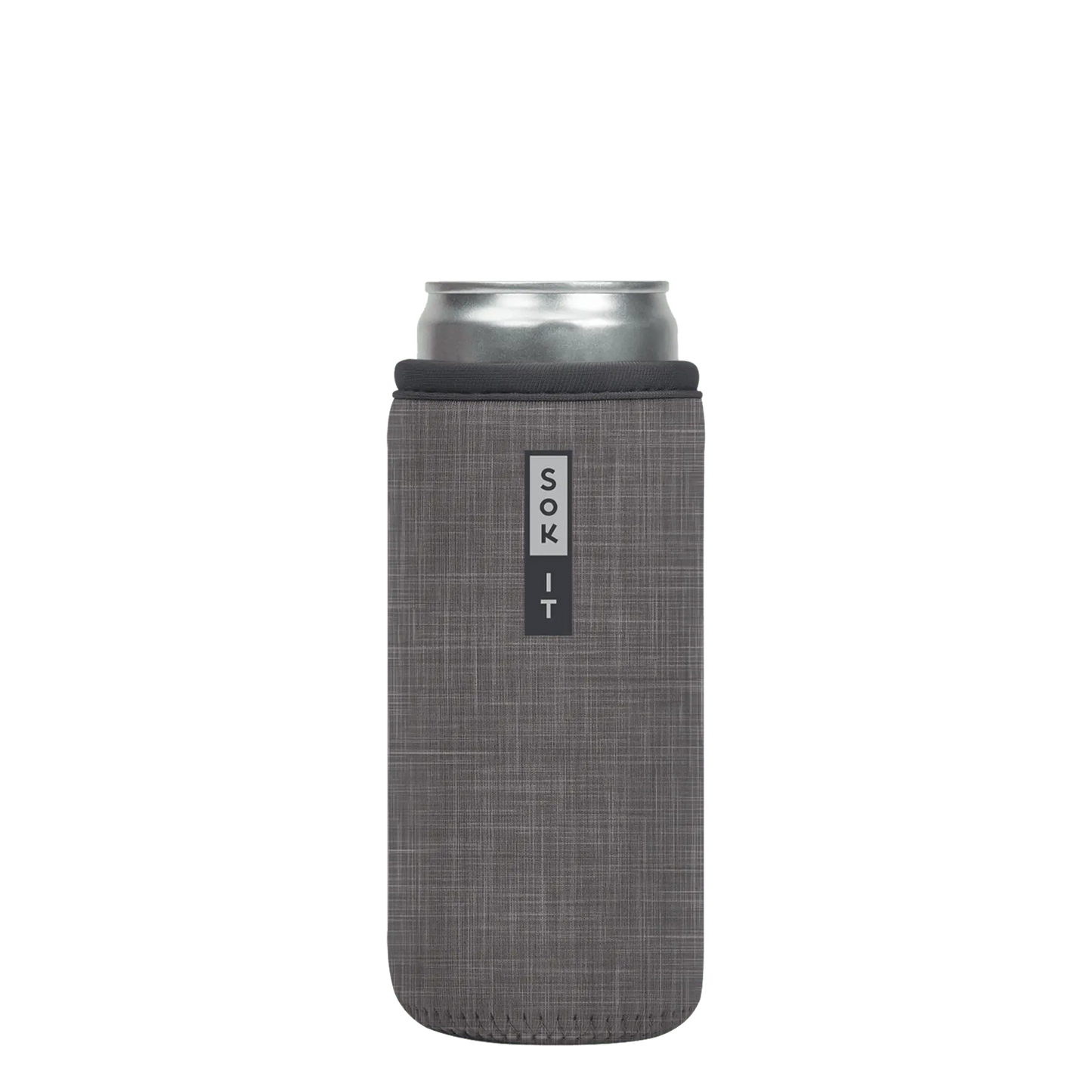 Sok-It CanSok - Anthracite 12oz-Slim 12.99 CanSok-Classic Solid
