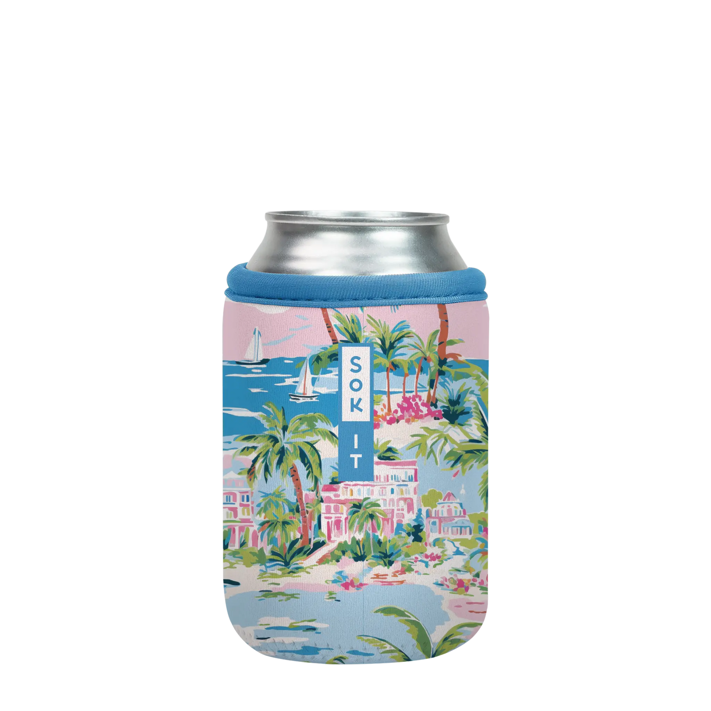 Sok-It CanSok - Beachside Bliss 12oz-Can 13.99 CanSok-Summer Holiday