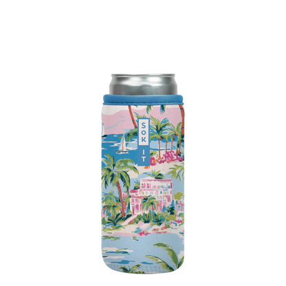Sok-It CanSok - Beachside Bliss 12oz-Slim-Can 13.99 CanSok-Summer Holiday