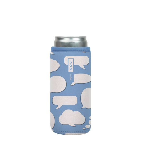 Sok-It CanSok - Big Ideas 12oz Slim Can 13.99 CanSok-Evergreen