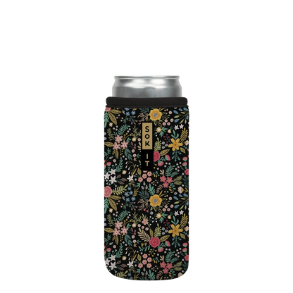 Sok-It CanSok - Black English Garden Picnic 12oz-Slim 12.99 CanSok-FW Floral