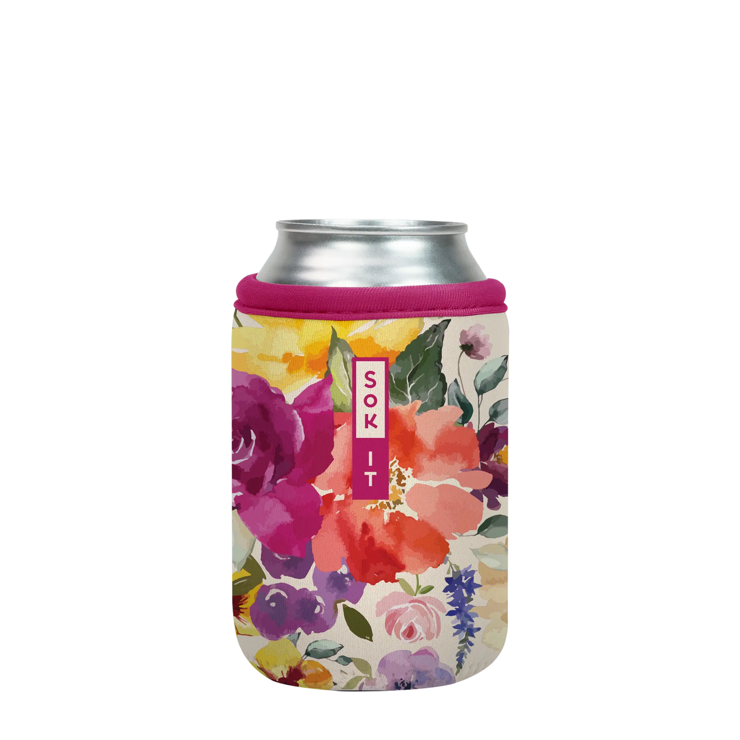 Sok-It CanSok - Blooming Bright 12oz-Can 13.99 CanSok-Evergreen