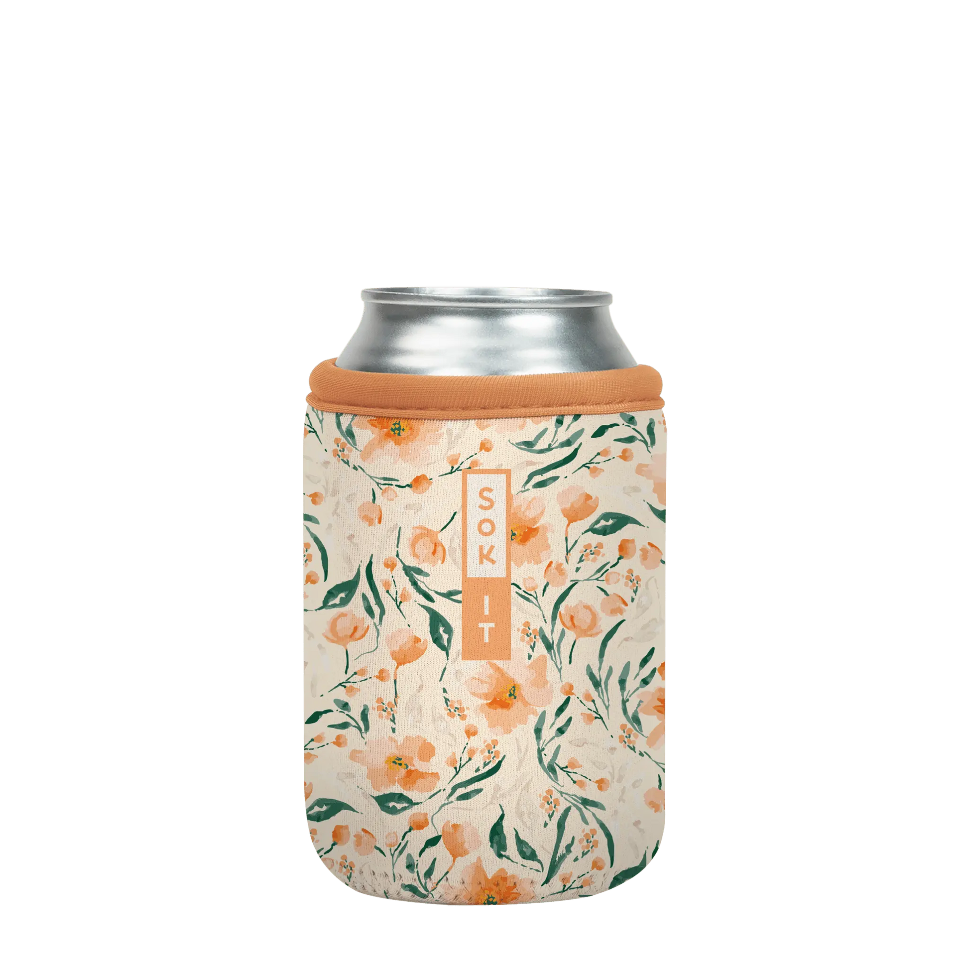 Sok-It CanSok - Blush Blossoms 12oz-Can 12.99 CanSok-SS Floral