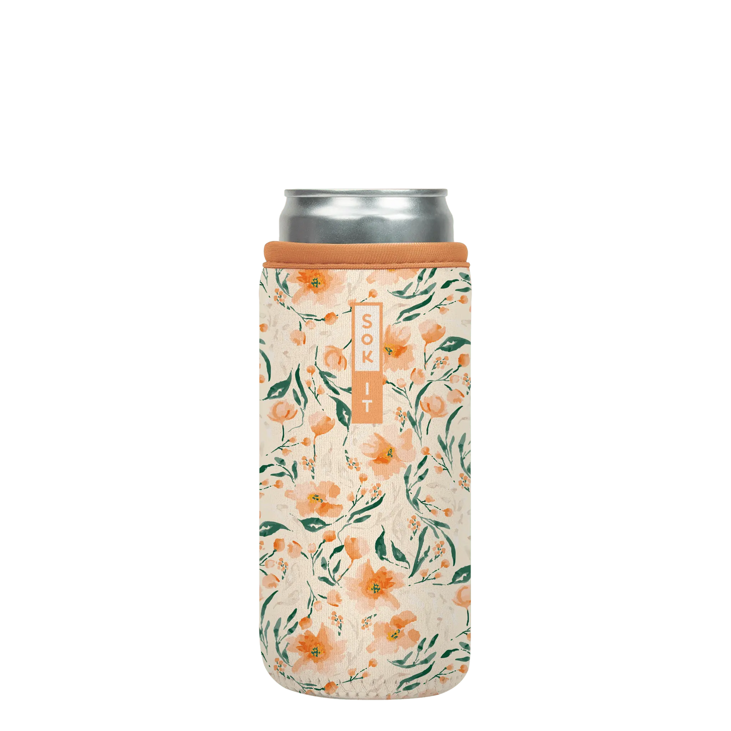 Sok-It CanSok - Blush Blossoms 12oz-Slim-Can 12.99 CanSok-SS Floral
