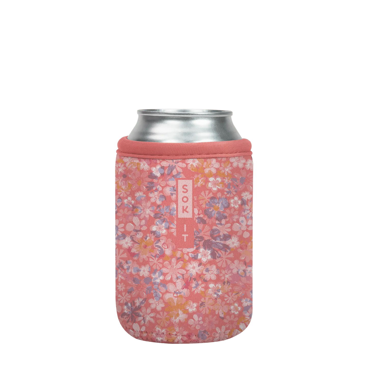 Sok-It CanSok - Blushing Blooms 12oz-Can 12.99 CanSok-SS Floral