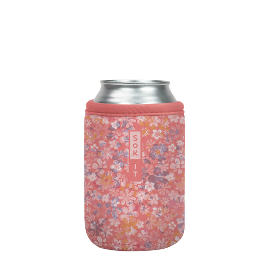 Sok-It CanSok - Blushing Blooms 12oz-Can 12.99 CanSok-SS Floral