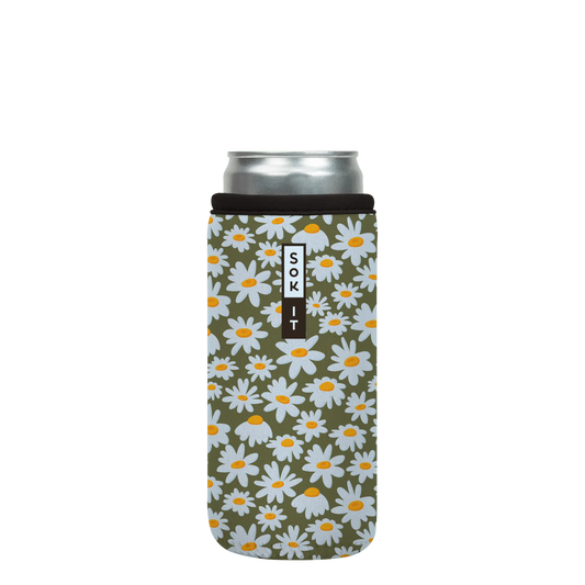 Sok-It CanSok - Chamomile Calm 12oz-Slim-Can 12.99 CanSok-SS Floral