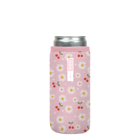 Sok-It CanSok - Cherry Bomb 12oz-Slim-Can 12.99 CanSok-SS Floral