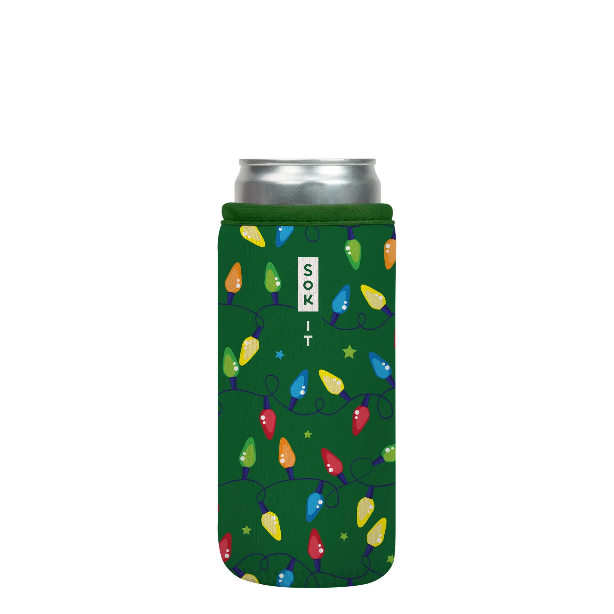 Sok-It CanSok - Get Lit 12oz-Slim-Can 11.68 CanSok-Winter Holiday