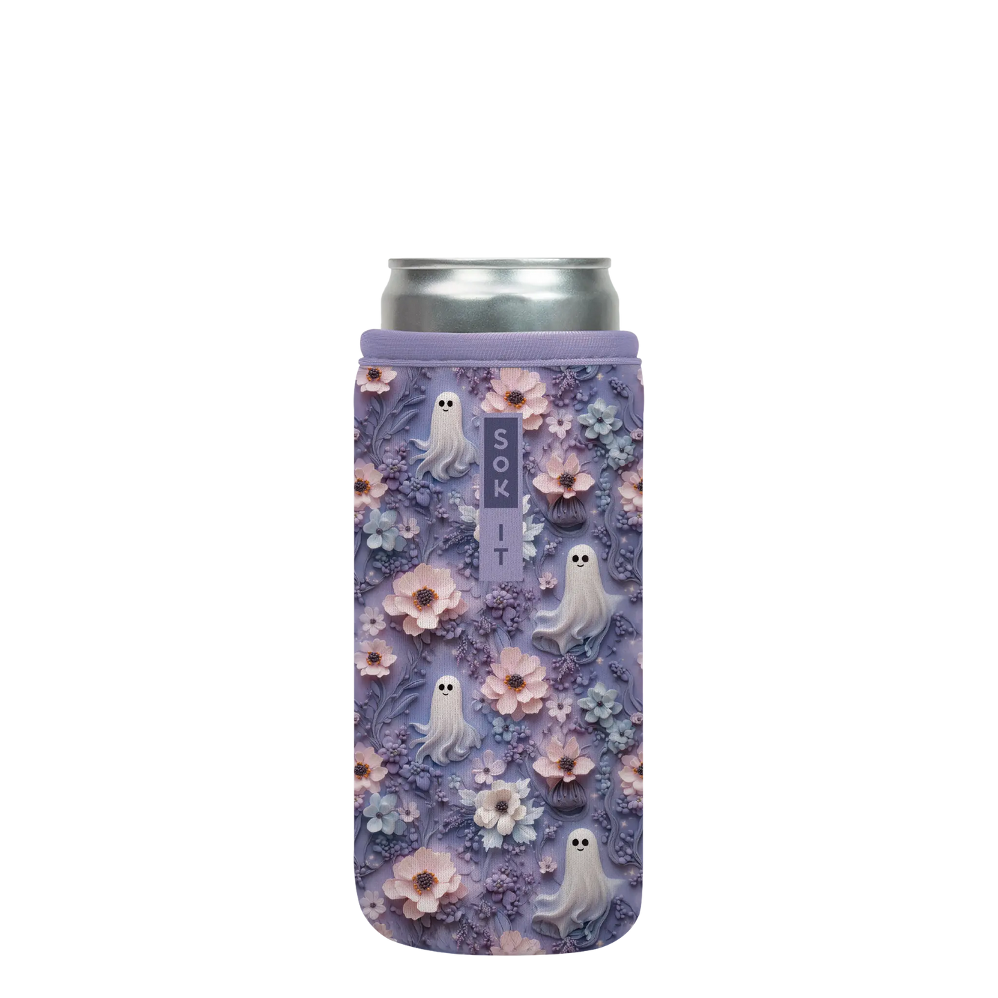 Sok-It CanSok - Ghostly Garden 12oz Slim Can 13.99 CanSok-Halloween Holiday