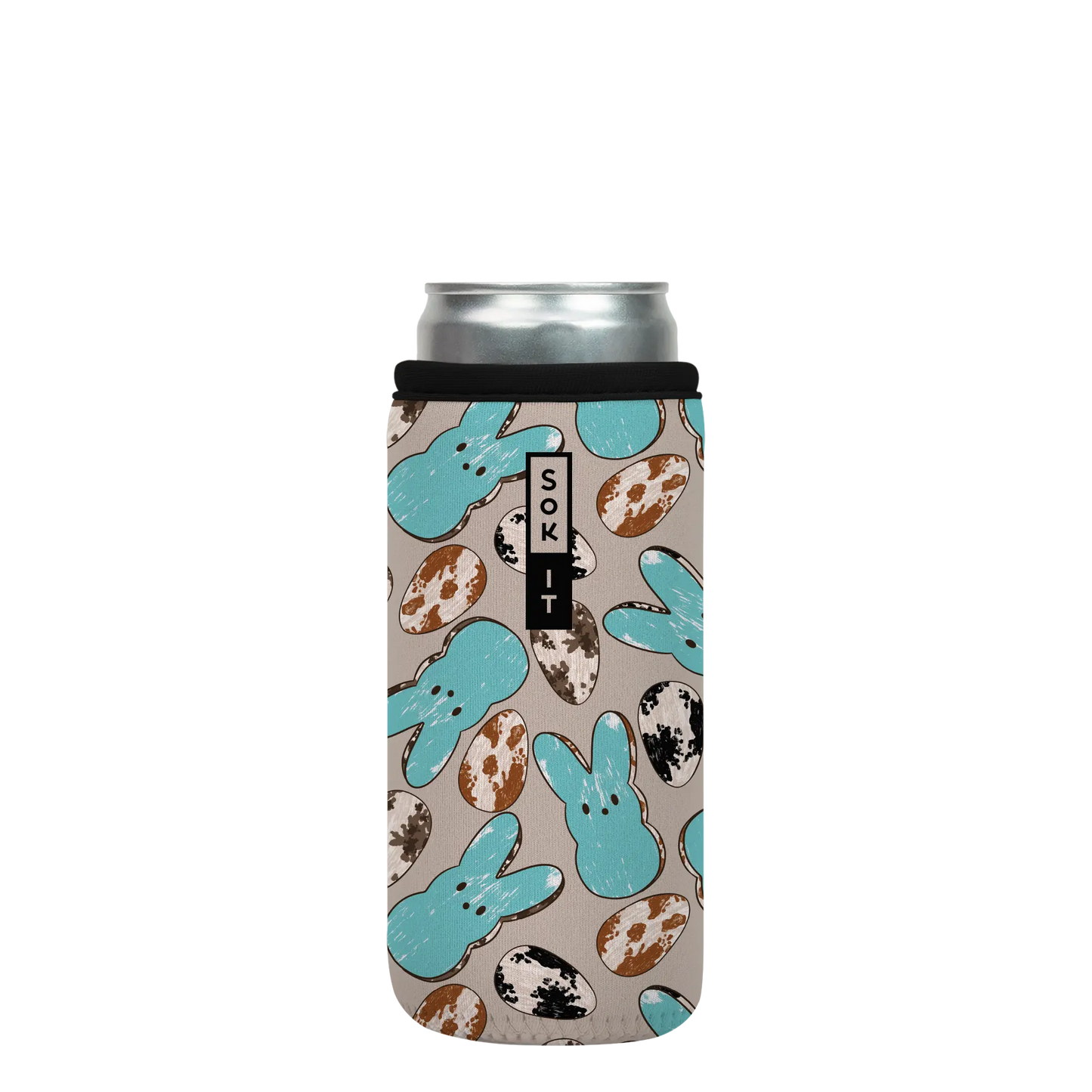 Sok-It CanSok - Hanging With My Peeps 12oz-Slim-Can 12.99 CanSok-Spring Holiday