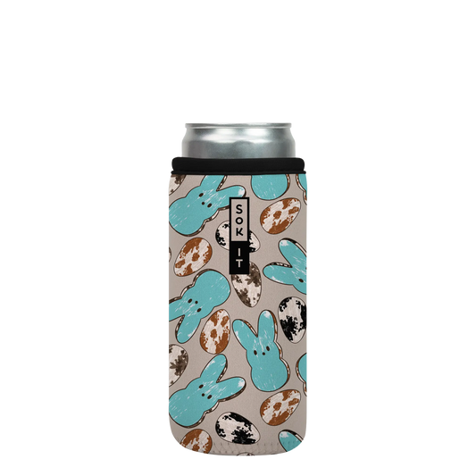 Sok-It CanSok - Hanging With My Peeps 12oz-Slim-Can 12.99 CanSok-Spring Holiday