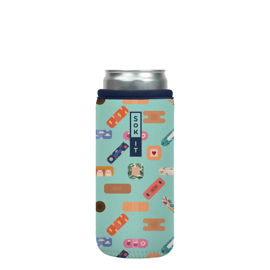 Sok-It CanSok - Happy Healers 12oz-Slim-Can 6.49 CanSok-Novelty