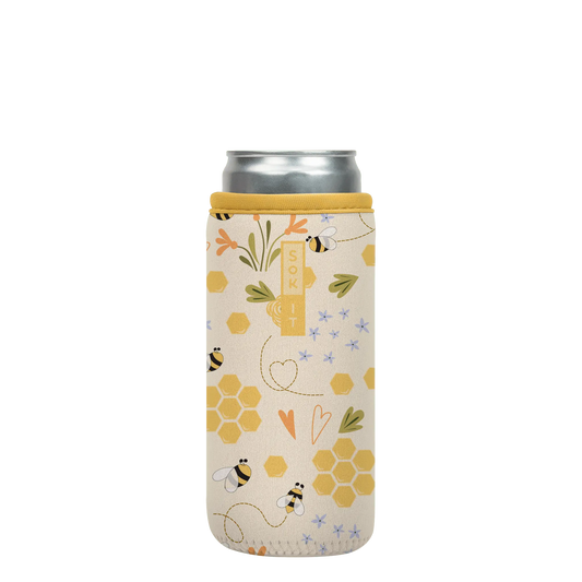 Sok-It CanSok - Honeycomb Buzz 12oz-Slim-Can 12.99 CanSok-Animals