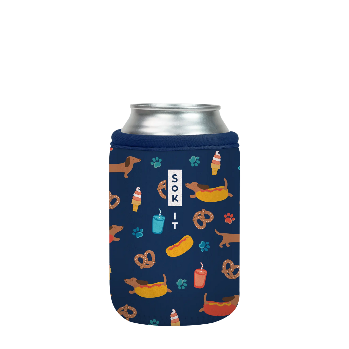 Sok-It CanSok - Hot Dawgs 12oz-Can 13.99 CanSok-Summer Holiday