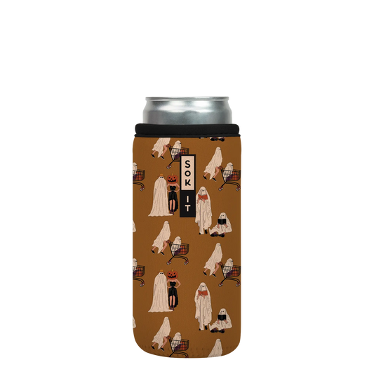 Sok-It CanSok - Material Ghoul 12oz Slim Can 13.99 CanSok-Fall Holiday