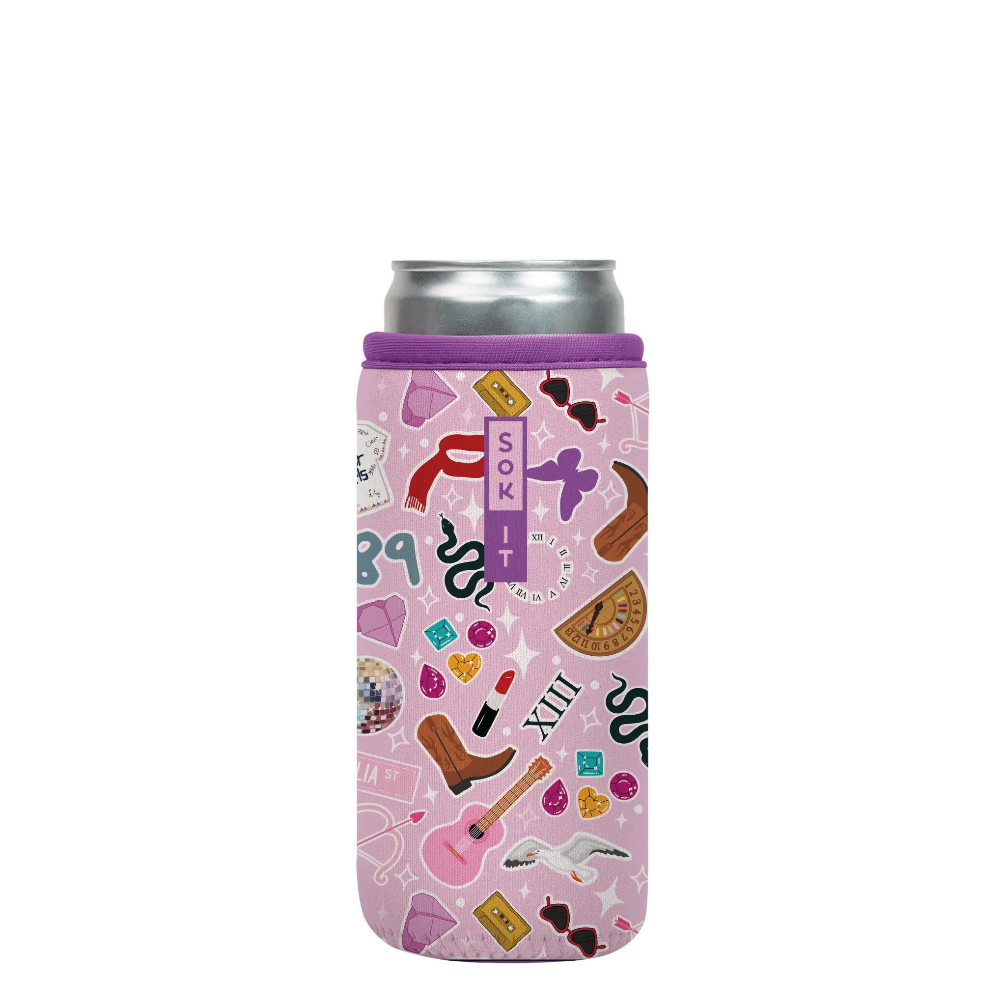 Sok-It CanSok - On Tour 12oz-Slim-Can 13.99 CanSok-Evergreen