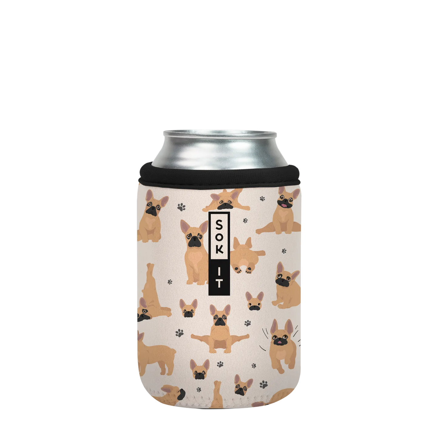 Sok-It CanSok - Pardon My Frenchie 12oz Can 13.99 CanSok-Evergreen